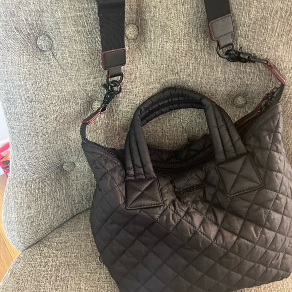 MZ Wallace Black Quilted Tote Bag
Sutton Small Deluxe Top Handle Bag - Picture 7 of 9